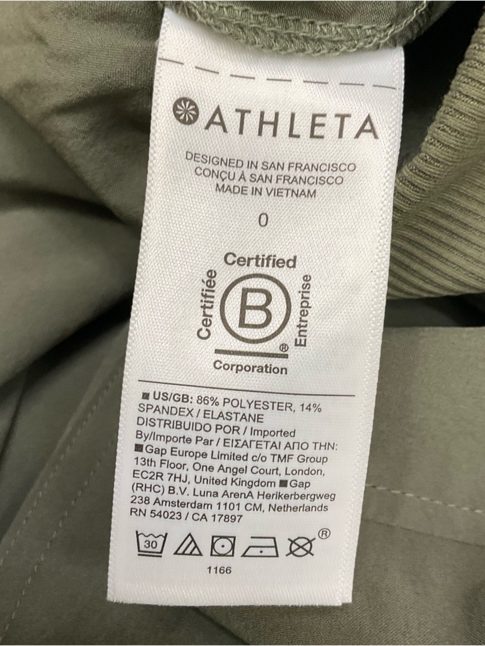 Athleta Brooklyn Long Sleeve Jumpsuit In Green Size 0 - Picture 6 of 7